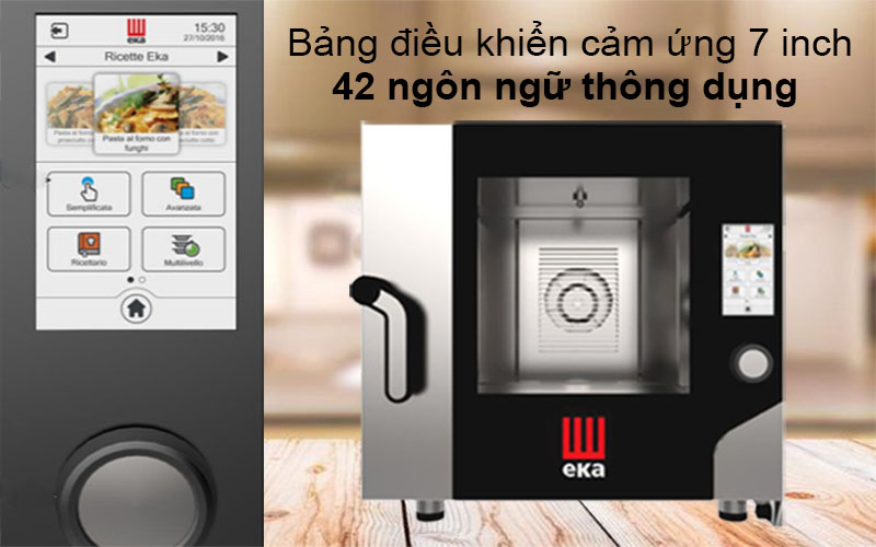 Lò nướng hấp đa năng EKA MKF-511-TS - Hàng chính hãng