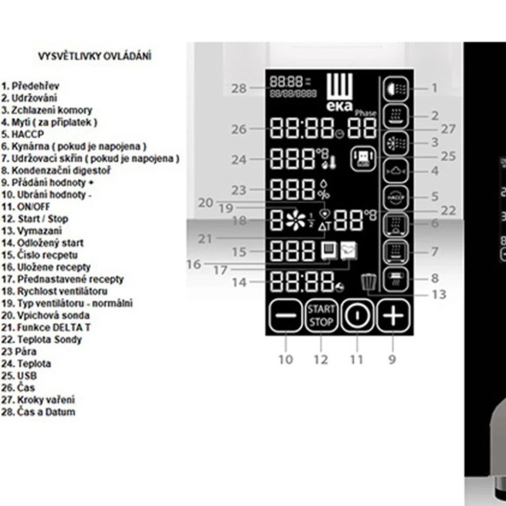 Lò nướng hấp đa năng Eka MKF 1011 CBM - Hàng chính hãng