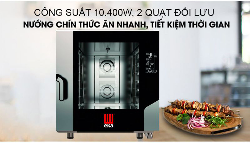 Lò nướng hấp đa năng Eka MKF-664BM - Hàng chính hãng
