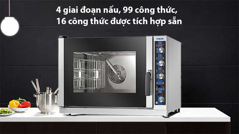 Lò hấp nướng đa năng Piron PF9104W - Hàng chính hãng