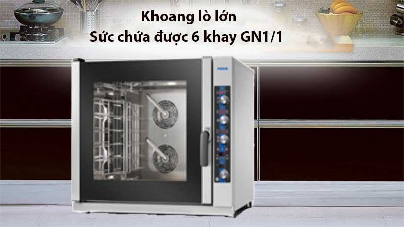 Lò hấp nướng đa năng Piron PF9106 - Hàng chính hãng