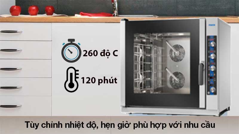 Lò hấp nướng đa năng Piron PF9106 - Hàng chính hãng