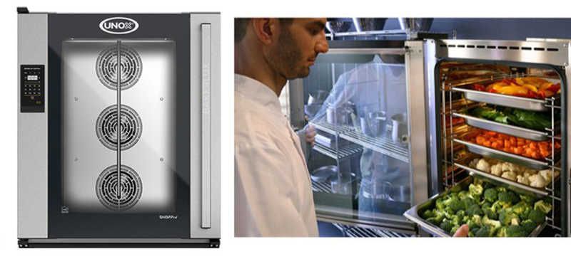 Lò hấp nướng đa năng Unox XEFR-10EU-ETRV-MT - Hàng chính hãng