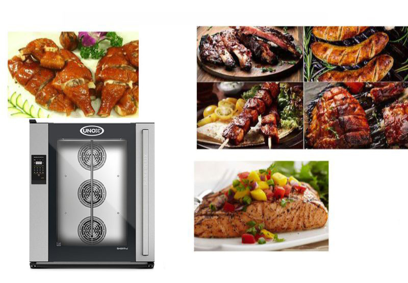 Lò hấp nướng đa năng Unox XEFR-10EU-ETRV-MT - Hàng chính hãng