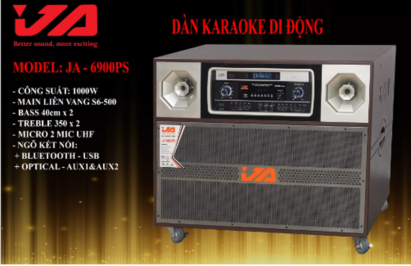 Loa kéo di động JA-6900PS - Hàng chính hãng
