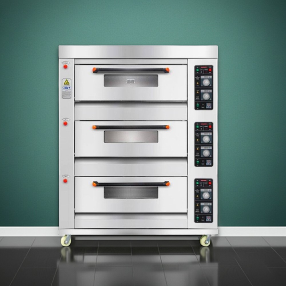 Lò nướng 3 tầng 6 khay Hongling HLY-306F - Hàng chính hãng