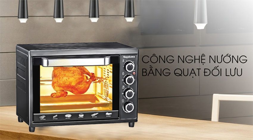 Lò nướng 38L Nagakawa NAG3238 - Hàng chính hãng