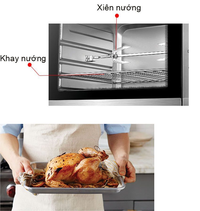 Chất liệu của lò nướng 45L Nagakawa NAG3245