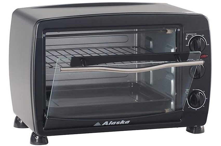 Lò nướng điện Alaska KW-30 cửa lò làm từ thủy tinh dày trong suốt