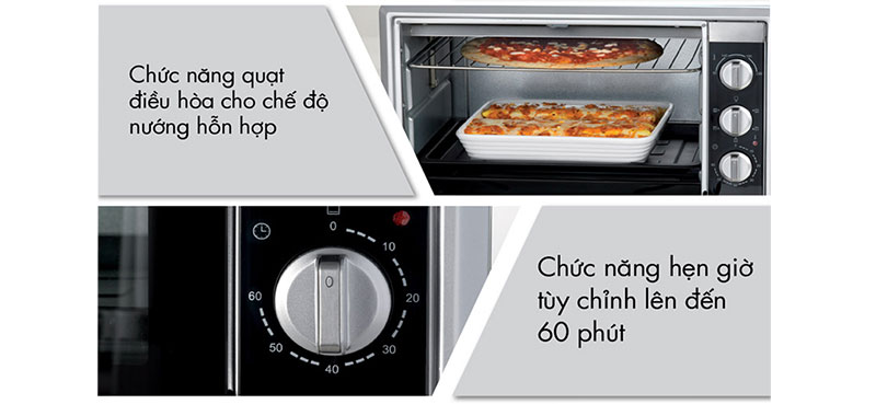 Lò nướng Ariete MOD.0986 - Hàng chính hãng