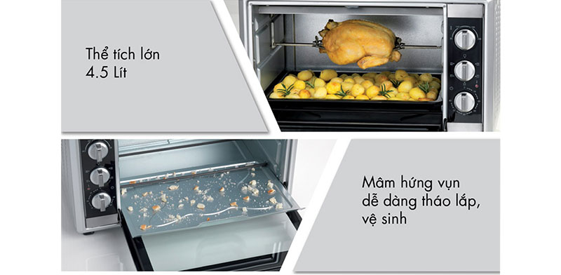 Lò nướng Ariete MOD.0986 - Hàng chính hãng