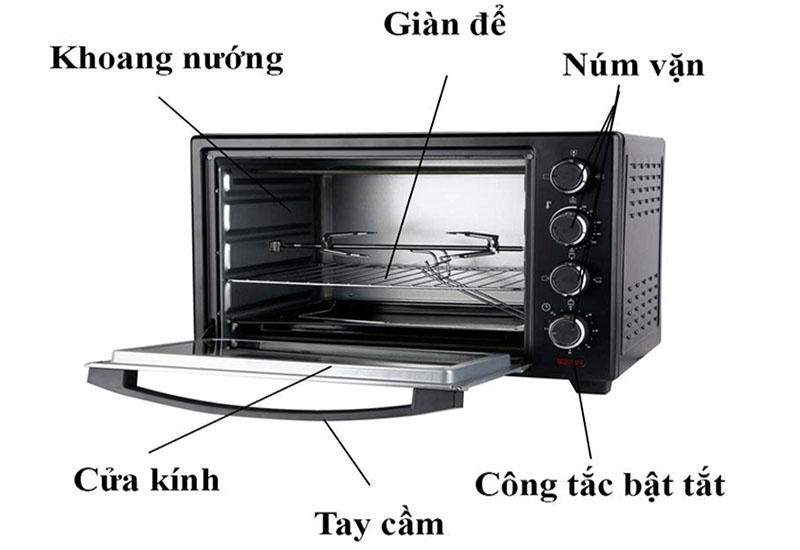 Lò nướng Benny BO-38TL - Hàng chính hãng