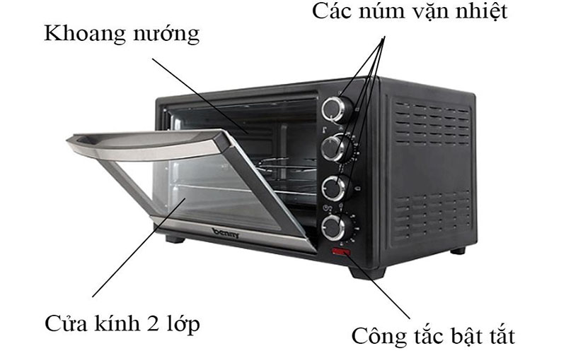 Lò nướng Benny BO-48TL - Hàng chính hãng