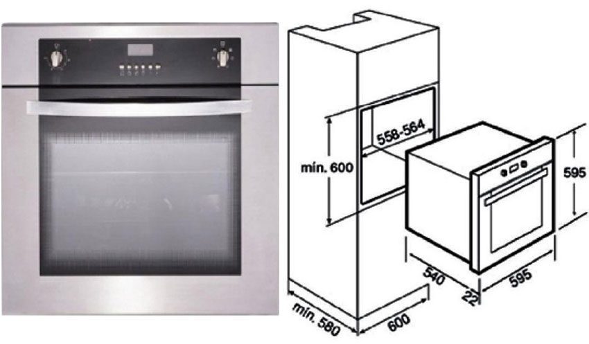 Lò nướng Binova BI-66-SS - Hàng chính hãng