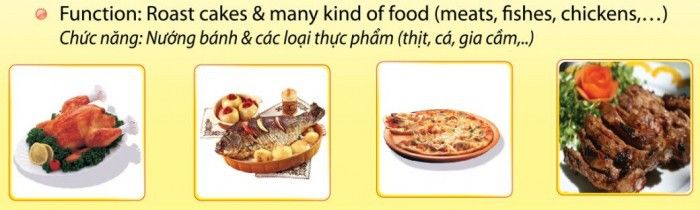 Lò nướng Gali GL-1148 Thương hiệu Việt