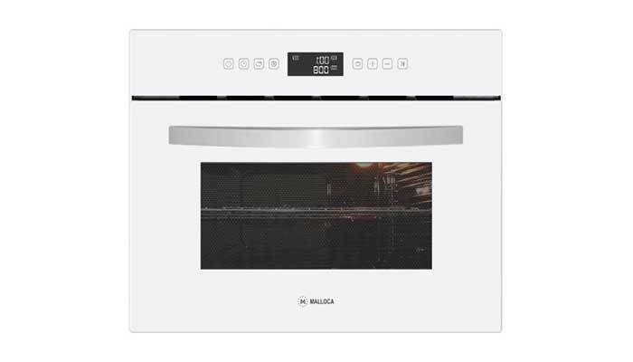Lò nướng Malloca MOV35-IX03 kính trắng - Hàng chính hãng