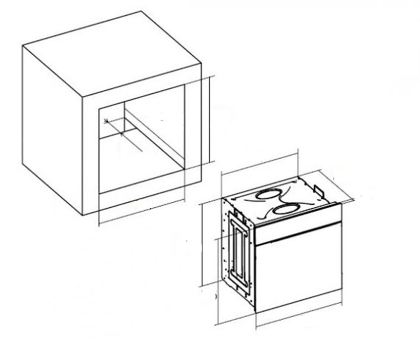 Thiết kế lò nướng Napoli NA602