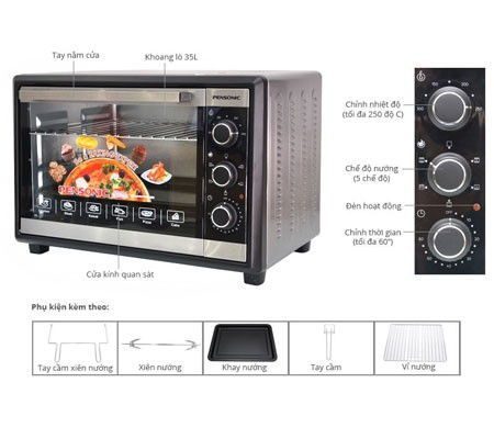 Lò nướng Pensonic PEO-4200 - Hàng chính hãng