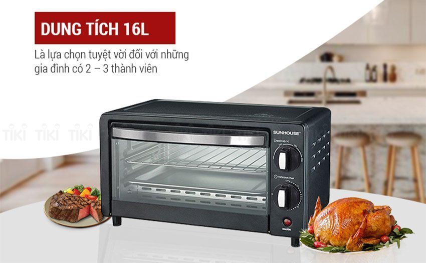 Lò nướng điện Sunhouse SHD4206 - Hàng chính hãng