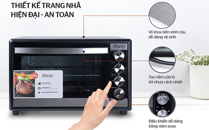 Thiết kế của Lò nướng Sunhouse Mama SHD4250S