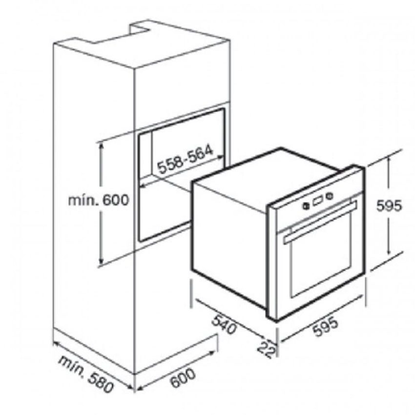 Lò nướng Teka HL-4515 - Hàng chính hãng