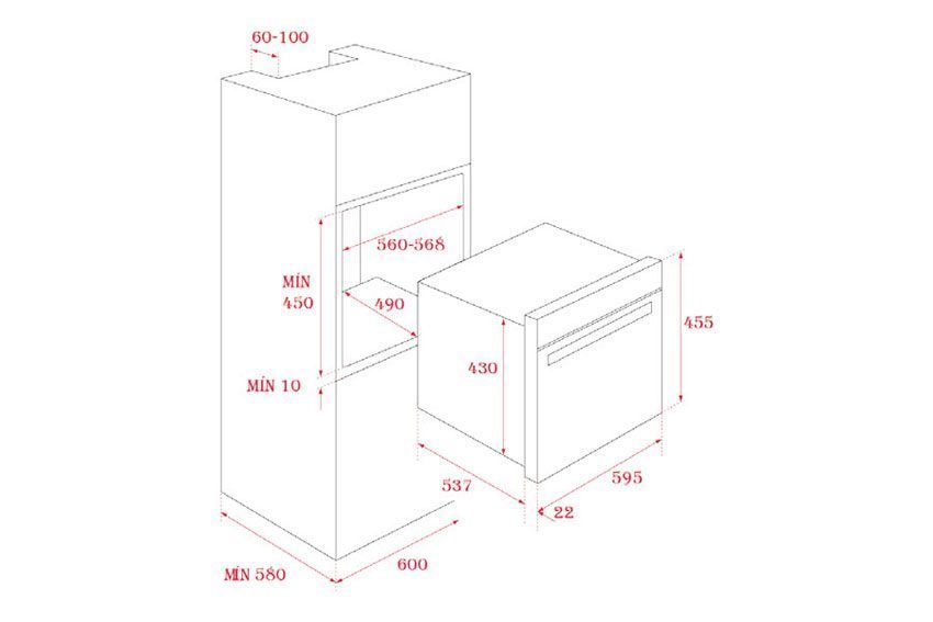 Lò nướng kết hợp vi sóng Teka MLC 840 - Hàng chính hãng