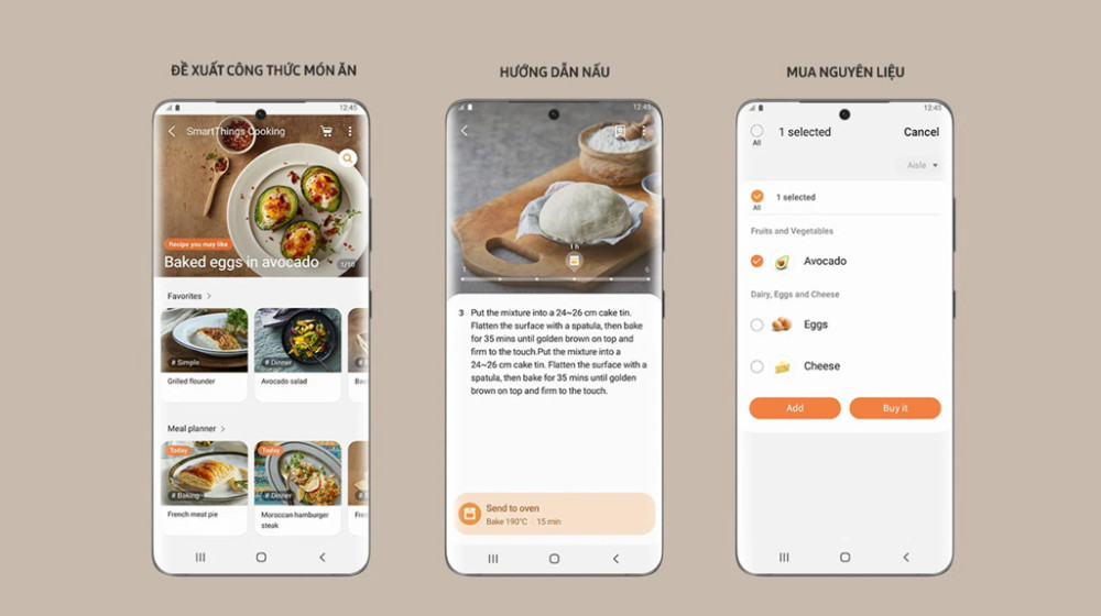 Lò nướng âm tủ Samsung NV7B41201AS/SV - Hàng chính hãng