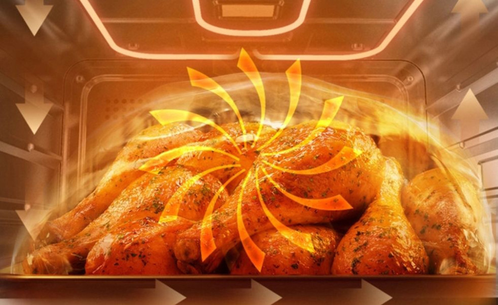 Lò nướng âm tủ Samsung NV7B41201AS/SV - Hàng chính hãng