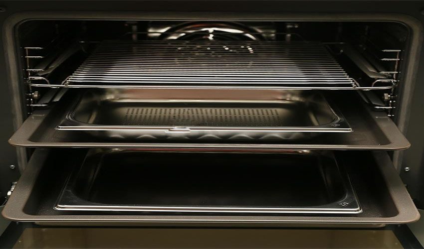 Lò nướng âm tủ Amica EBI71123AA STEAM - Hàng chính hãng