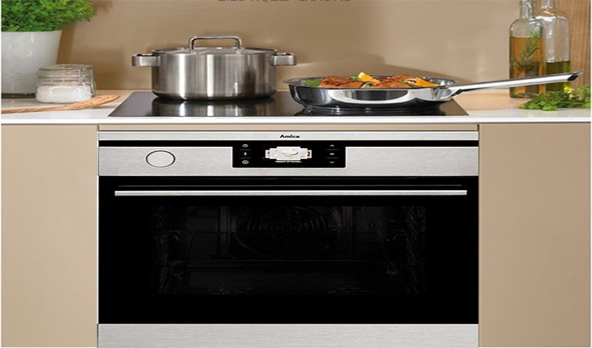 Lò nướng âm tủ Amica EBI71123AA STEAM - Hàng chính hãng