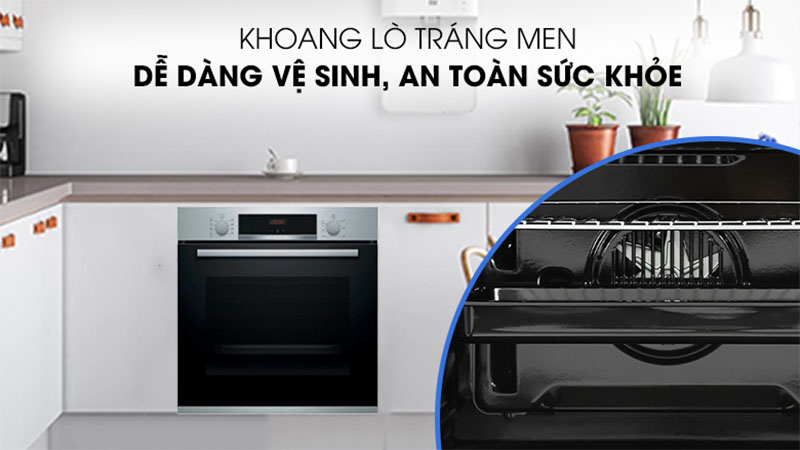 Lò nướng âm tủ Bosch HBA512ES0 - Hàng chính hãng