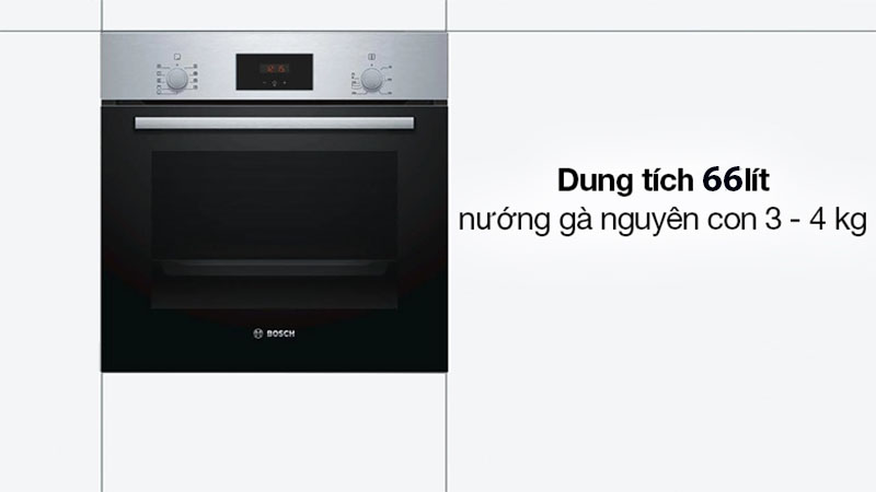 Dung tích của Lò nướng âm tủ Bosch HBF114BS0
