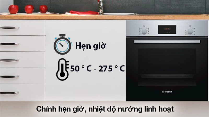 Chức năng của Lò nướng âm tủ Bosch HBF114BS0