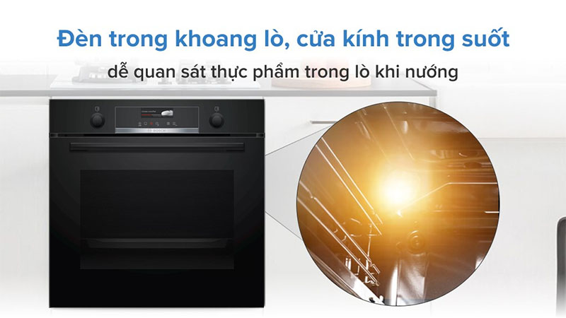 Lò nướng âm tủ Bosch HBG539EB0 - Hàng chính hãng