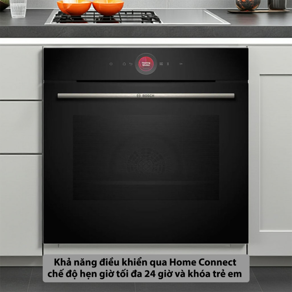 Lò nướng âm tủ Bosch HBG7241B1 Series 8 - 71 lít tính năng hiện đại