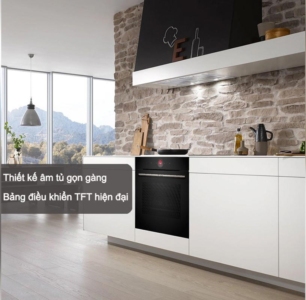 Lò nướng âm tủ Bosch HBG7741B1 - Hàng chính hãng