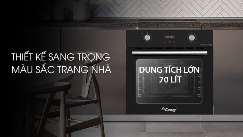 Lò nướng âm tủ Canzy CZ-09DL - Hàng chính hãng