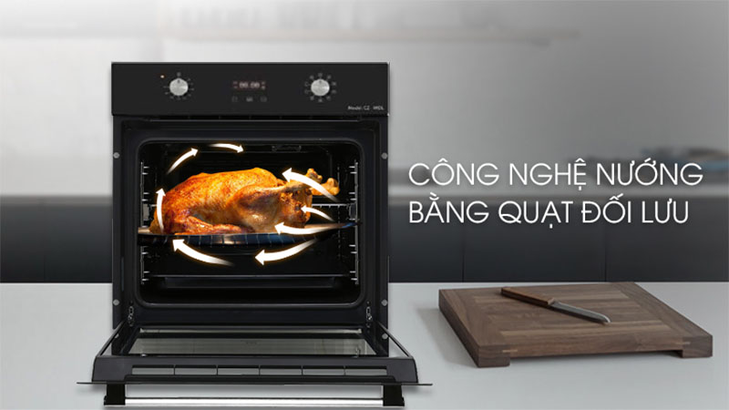 Lò nướng âm tủ Canzy CZ-09DL - Hàng chính hãng
