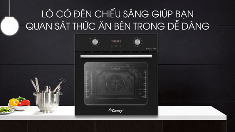 Lò nướng âm tủ Canzy CZ-09DL - Hàng chính hãng
