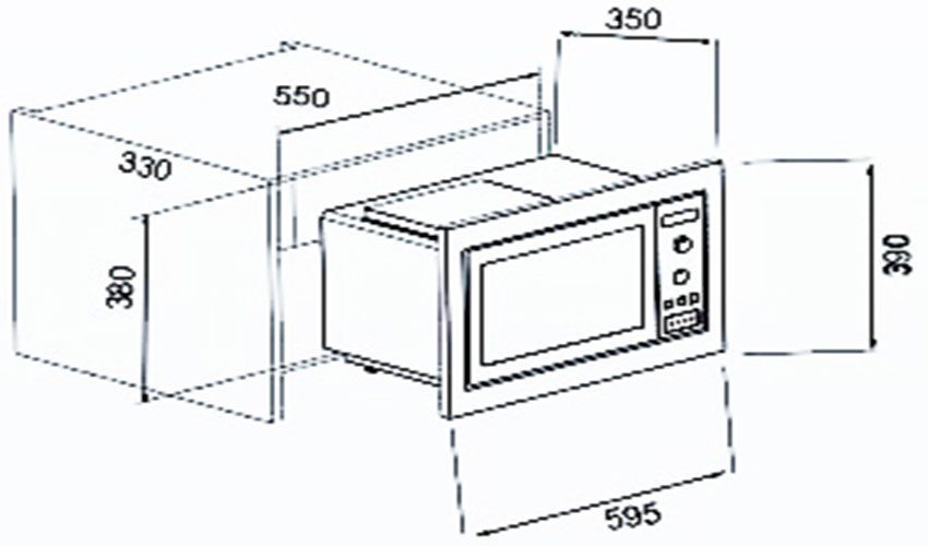 Lò nướng âm tủ Capri CR-D25ESL (INOX) - Hàng chính hãng