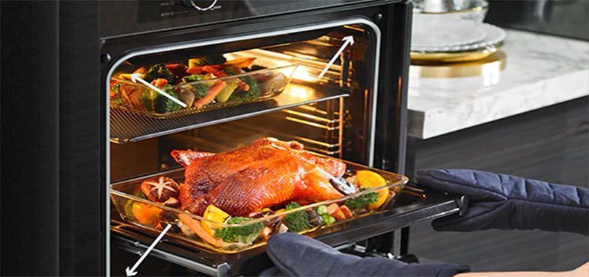 Lò nướng âm tủ Electrolux EVE614BCEB - Hàng chính hãng