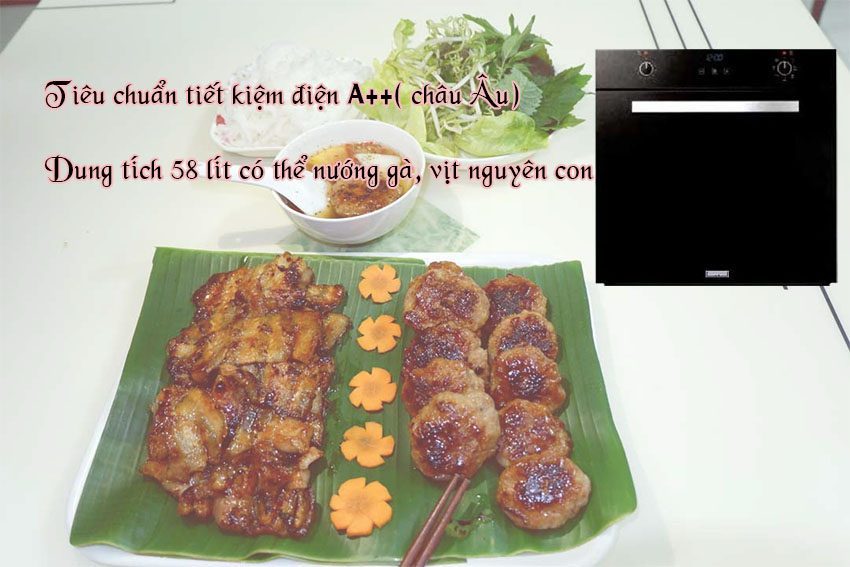 Chức năng của Lò nướng âm tủ Giovani GO-LB 60 PTT