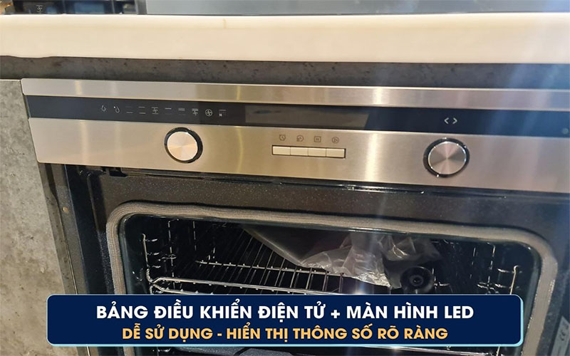 Lò nướng âm tủ Malloca MOV-72 PYRO - Hàng chính hãng