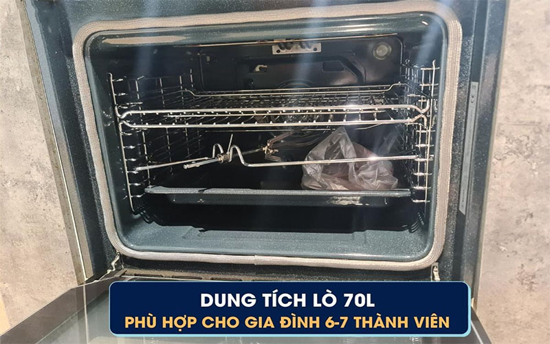 Lò nướng âm tủ Malloca MOV-72 PYRO - Hàng chính hãng