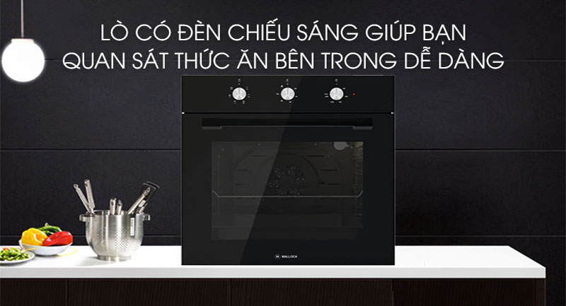 Lò nướng âm tủ Malloca MOV-726 MC - Hàng chính hãng