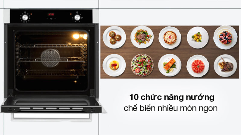 Lò nướng âm tủ Rinnai RO-E6110XA-VB - Hàng chính hãng