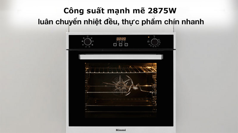 Công suất của Lò nướng âm tủ Rinnai RO-E6208TA-EM