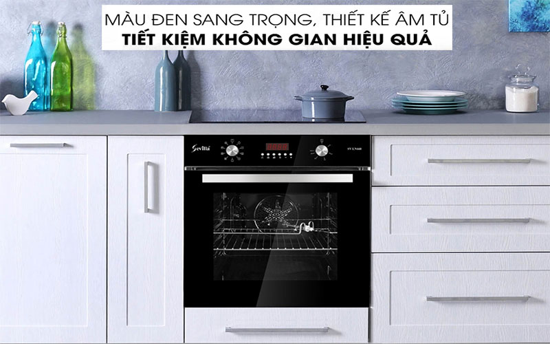 Thiết kế lắp âm tủ của Lò nướng âm tủ Sevilla SV-LN660