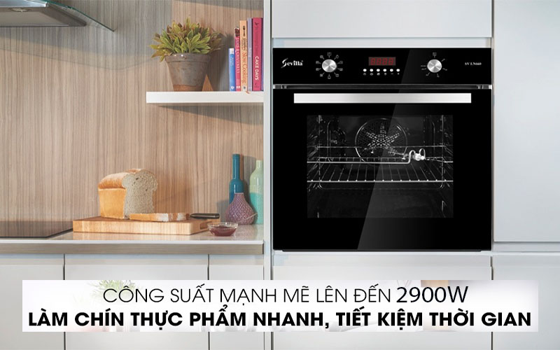 Công suất của Lò nướng âm tủ Sevilla SV-LN660
