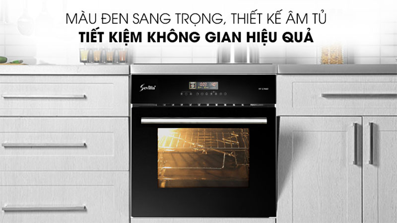 Thiết kế âm tủ của Lò nướng âm tủ Sevilla SV-LN663